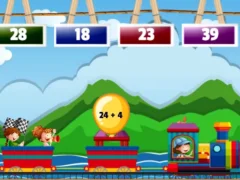 Gêm Math Train Addition ar-lein