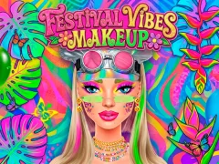Gêm Festival Vibes Makeup ar-lein