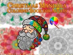 Gêm Christmas Mandala Coloring Book for Adults ar-lein