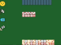 Gêm Domino Sausage Duel ar-lein