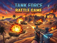 Gêm Tank Force Battle Game ar-lein