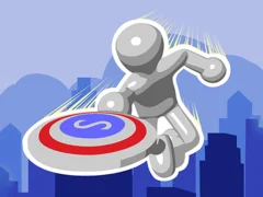 Gêm Mr Disc: Slingshot Strike ar-lein