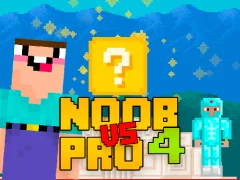 Gêm Noob vs Pro 4 Lucky Block ar-lein