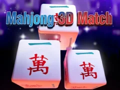 Gêm Mahjong 3D Match ar-lein