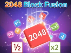 Gêm 2048 Block Fusion ar-lein