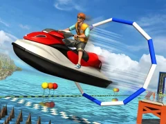 Gêm Super Jet Ski Race Stunt ar-lein