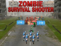 Gêm Zombie Survival Shooter ar-lein