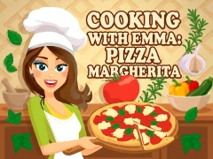 Gêm Cooking with Emma Pizza Margherita ar-lein