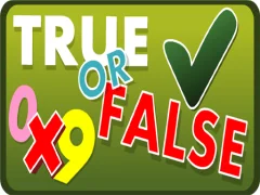 Gêm True or False ar-lein