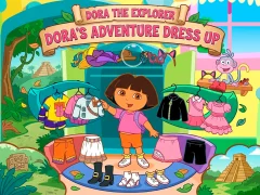 Gêm Dora The explorer Dora's Adventure Dress Up ar-lein