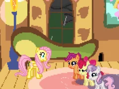 Gêm Fluttershy's Bunny Rescue ar-lein