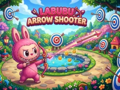 Gêm Labubu Arrow Shooter ar-lein