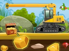 Gêm Gold Truck Crane ar-lein