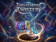 Gêm Tangled Hook Twister ar-lein