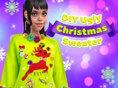 Gêm DIY Ugly Christmas Sweater ar-lein