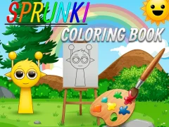 Gêm Sprunki Coloring Book ar-lein