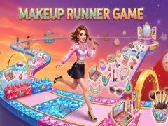 Gêm Makeup Runner Game ar-lein