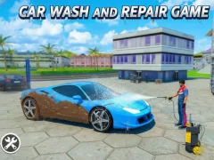 Gêm Car Wash And Repair Game ar-lein