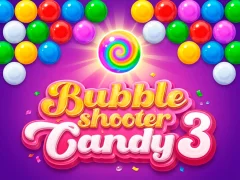 Gêm Bubble Shooter Candy 3 ar-lein