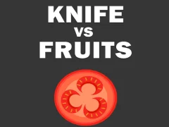 Gêm Knife vs Fruits ar-lein