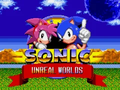 Gêm Sonic Unreal Worlds ar-lein