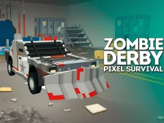 Gêm Zombie Derby Pixel Survival ar-lein
