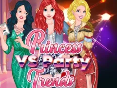 Gêm Princess vs Party Trends ar-lein