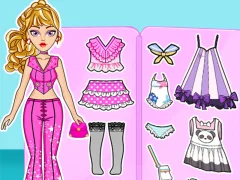 Gêm Sweet Doll Dressup Makeup ar-lein