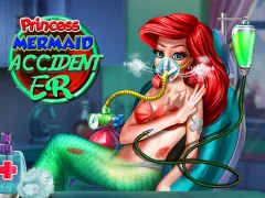 Gêm Princess Mermaid Accident ER ar-lein