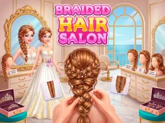 Gêm Braided Hair Salon ar-lein