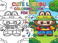 Gêm Cute Labubu Coloring Book for Kids ar-lein