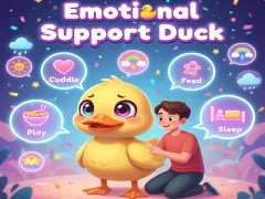 Gêm Emotional Support Duck ar-lein