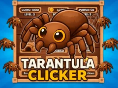 Gêm Tarantula Clicker ar-lein