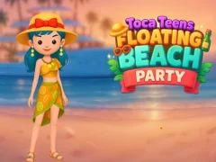 Gêm Toca Teens Floating Beach Party ar-lein