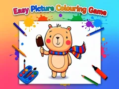 Gêm Easy Picture Colouring Game ar-lein
