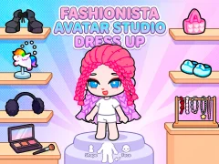Gêm Fashionista Avatar Studio Dress Up ar-lein