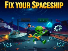 Gêm Fix your Spaceship ar-lein