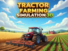 Gêm Tractor Farming Simulation 3D ar-lein