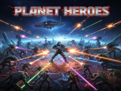 Gêm Planet Heroes ar-lein