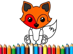 Gêm Fox Coloring Book ar-lein
