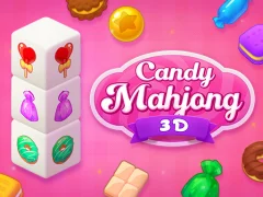 Gêm Candy Mahjong 3D ar-lein
