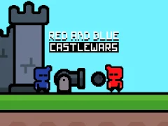 Gêm Red and Blue Castlewars ar-lein