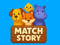 Gêm Match Story Animals ar-lein