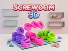 Gêm Screwdom 3D ar-lein