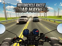 Gêm Motorcycle Racer: Road Mayhem ar-lein