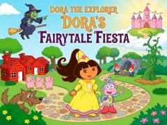 Gêm Dora The explorer Dora's Fairytale Fiesta ar-lein
