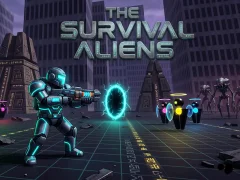 Gêm The Survival Aliens ar-lein