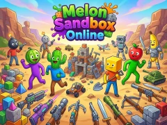 Gêm Melon Sandbox Online ar-lein