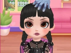 Gêm Hair Salon and Dress Up Girl ar-lein