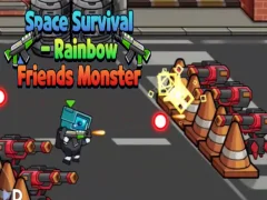 Gêm Space Survival - Rainbow Friends Monster ar-lein